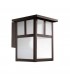 1 Light Outdoor Wall Lantern Rusty brown - 1
