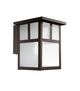1 Light Outdoor Wall Lantern Rusty brown - 1
