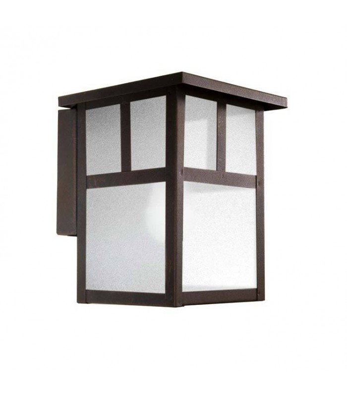 1 Light Outdoor Wall Lantern Rusty brown - 1