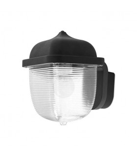 1 Light Outdoor Wall Light Black - 1