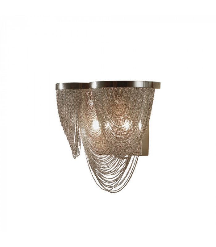 2 Light Wall Lamp Nickel G9 -1