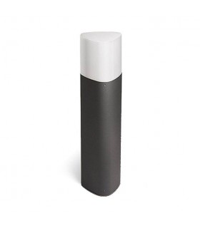 1 Light Outdoor Bollard Light Urban Grey IP44 - 1