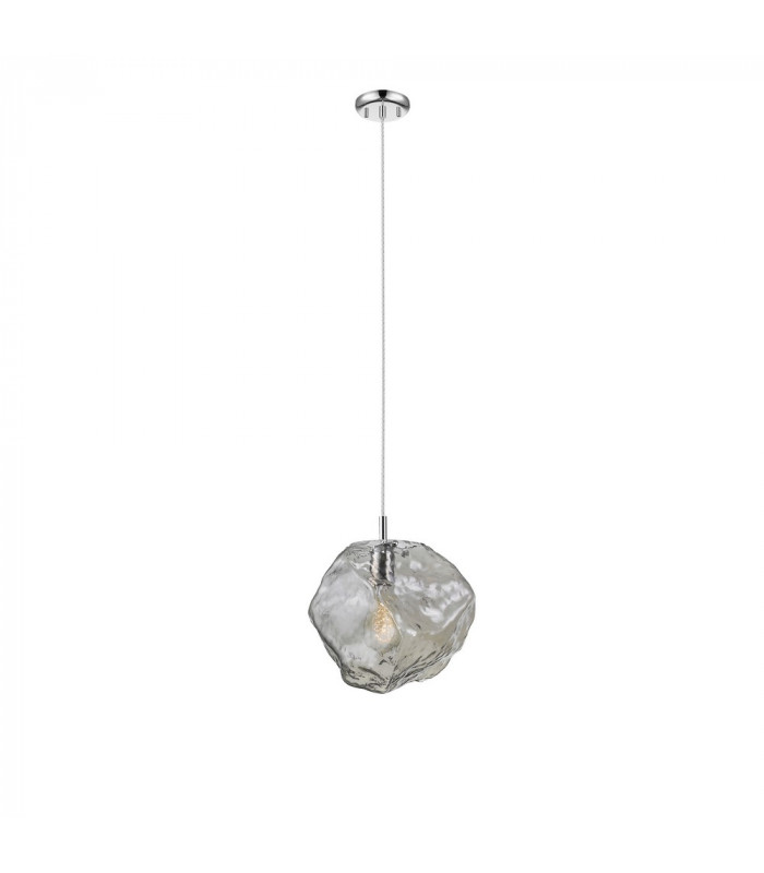 Pendant Light  Chrome Smoke 1x E27 -3