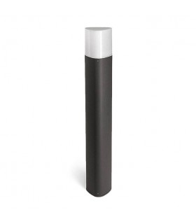 1 Light Outdoor Bollard Light Urban Grey IP44 - 1