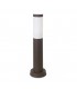 1 Light Outdoor Bollard Light Brown IP55 - 1