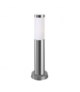 1 Light Outdoor Bollard Light Grey IP55 - 1