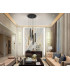 Pendant Light Cluster Drop Glossy Gold Matt White -1