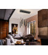 Pendant Light Cluster Drop Glossy Gold Matt Black -1