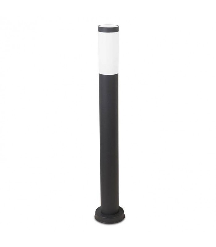 1 Light Outdoor Bollard Light Urban Grey IP55 - 1