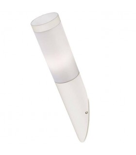 1 Light Outdoor Wall Light White IP55 - 1