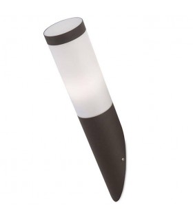 1 Light Outdoor Wall Light Brown IP55 - 1