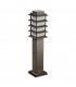 1 Light Outdoor Bollard Light Brown IP55 - 1