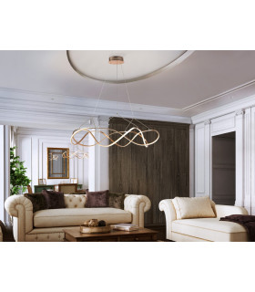 Pendant Light Rose Gold -1