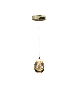 Pendant Light Straight Bar Gold Champagne -1