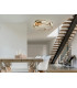 Semi Flush Ceiling Light Cylindrical Rose Gold -2