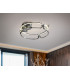 Semi Flush Ceiling Light Cylindrical Chrome -1