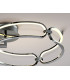 Semi Flush Ceiling Light Cylindrical Chrome -3