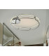 Semi Flush Ceiling Light Cylindrical Chrome -1
