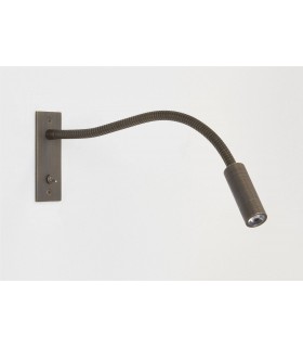 LED 1 Light Indoor Wall Reading Switched Light Bronze - 1