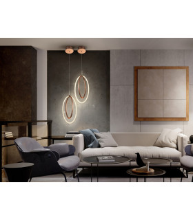 Pendant Light Rose Gold -1