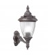 1 Light Outdoor Wall Lantern Rusty brown - 1