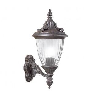1 Light Outdoor Wall Lantern Rusty brown - 1