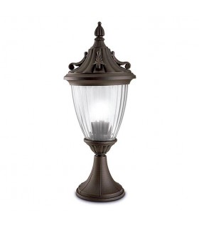 1 Light Outdoor Lamp Rusty Brown - 1