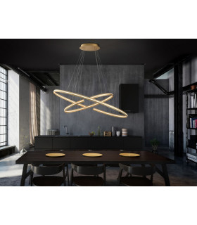 Dimmable Pendant Light Brushed Gold -1