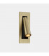 LED Recessed Fold Away Reading Light Matt Gold IP20 2.1W 2700K