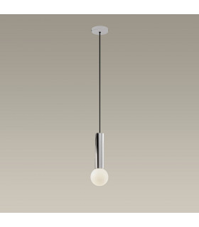 Bathroom Ceiling Simple Pendant Light Chrome E14