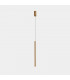 LED Slim Pendants Surface Mounted Matt Gold IP20 7.7W 3000K