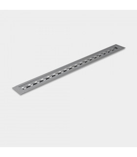 Outdoor Recessed Linear Ground Light Grey IP65/IP67 RGBW