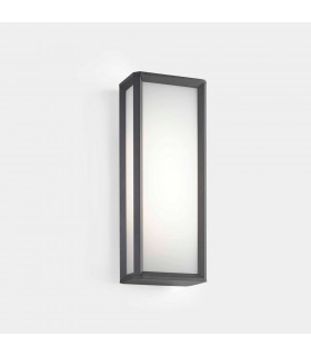 Outdoor LED Box Wall Lantern Urban Grey, White IP65 21.8W 2700K