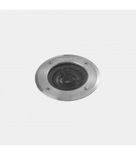 Outdoor LED Recessed Ground Light Large Aisi 316 Stainless Steel IP65/IP67 10W 3000K