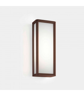 Outdoor LED Box Wall Lantern Brown, White IP65 21.8W 2700K