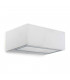 Outdoor LED Up Down Light White, Opal IP65 17.5W 2700K