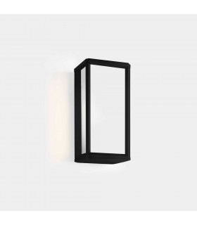 Outdoor LED Mini Box Wall Lantern Black, White IP65 9W 2700K