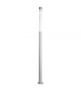 Outdoor LED Bollard Grey, Opal IP65 3000K Dimmable
