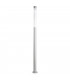 Outdoor LED Bollard Grey, Opal IP65 4000K Dimmable