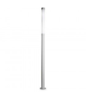 Outdoor LED Bollard Grey, Opal IP65 4000K Dimmable