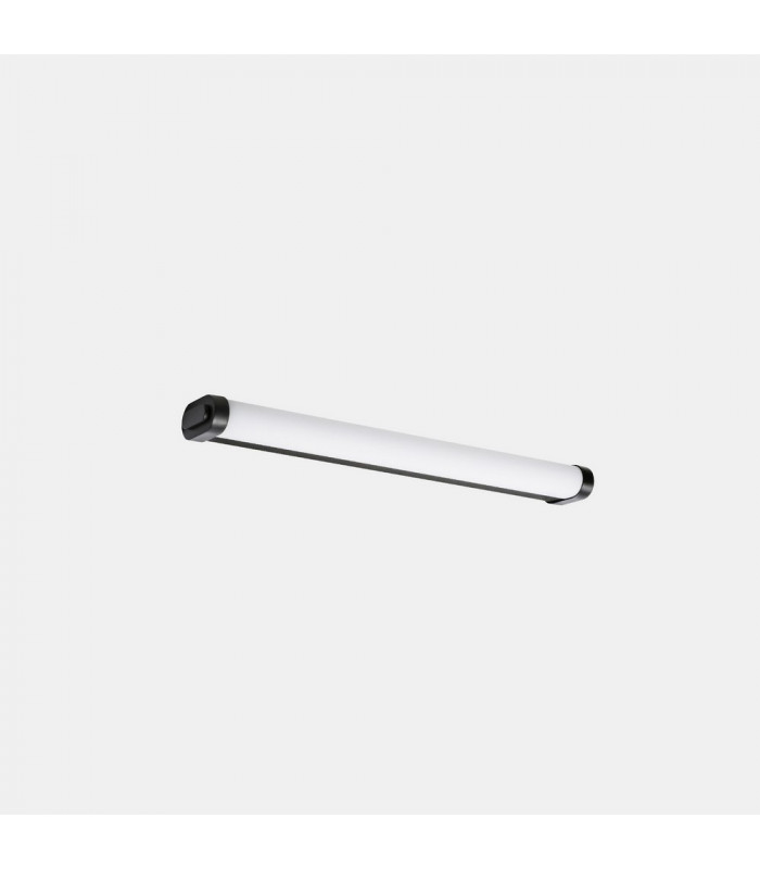 LED Bathroom Over Mirror Light Medium Black IP44 13.4W 3000K