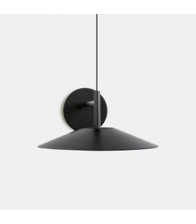 LED Dome Hanging Pendants Black IP20 14.9W 2700K