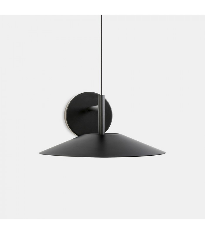 LED Dome Hanging Pendants Black IP20 14.9W 2700K