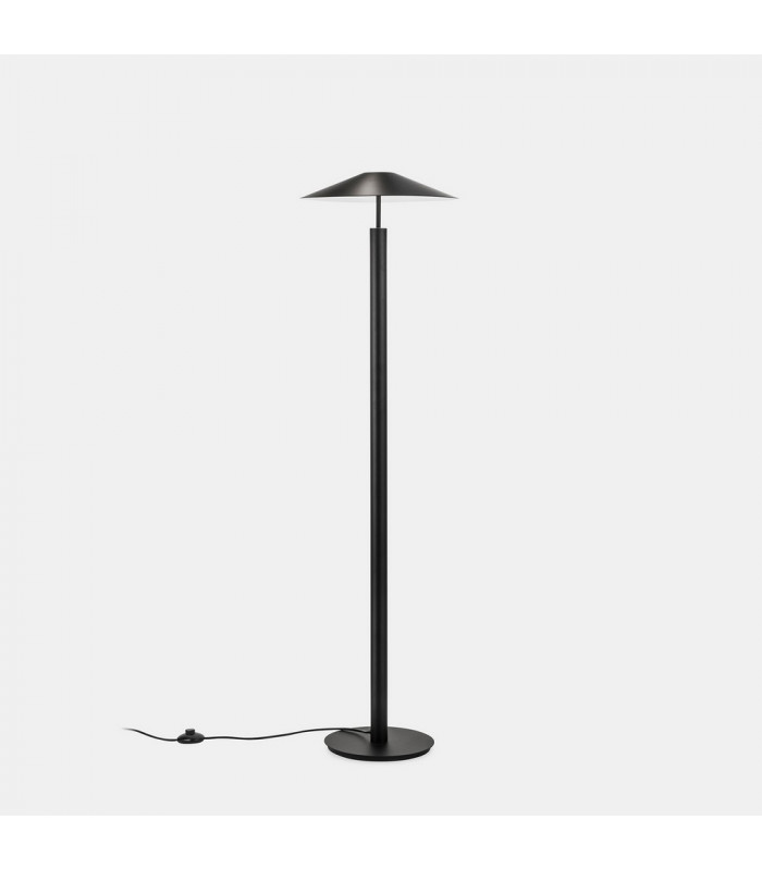 LED Floor Lamp Black IP20 14.9W 2700K