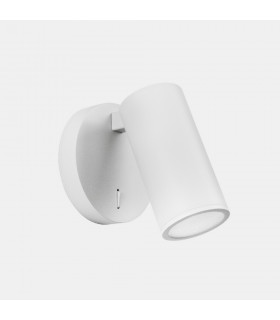 Single Spotlight Wall Lamp White GU10