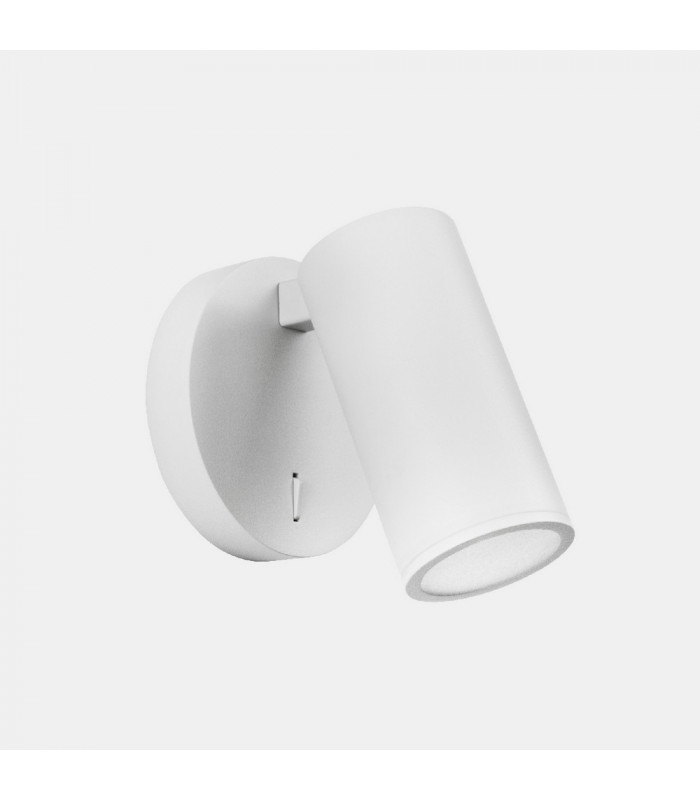 Single Spotlight Wall Lamp White GU10