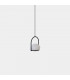 Globe Pendant Black, White E14