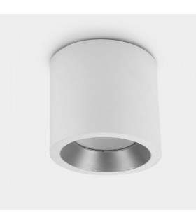 Outdoor LED Surface Mounted Downlight Large White IP65 23W 4000K