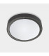 Outdoor LED Simple Flush Urban Grey, Opal IP65 14.5W 3000K