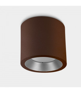 Outdoor LED Surface Mounted Downlight Small Brown IP65 12W 4000K